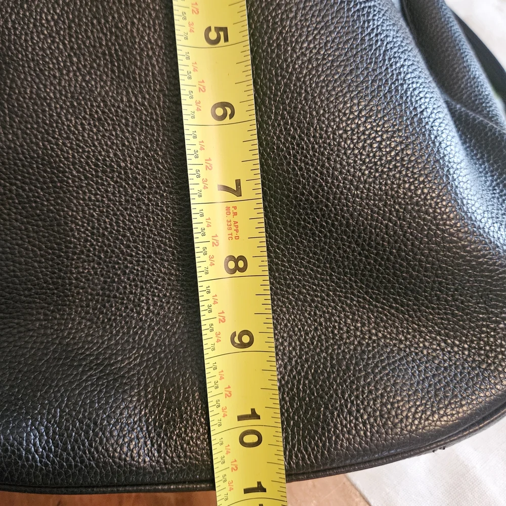 Coach Black Leather Hobo Bag - Picture 11 of 11